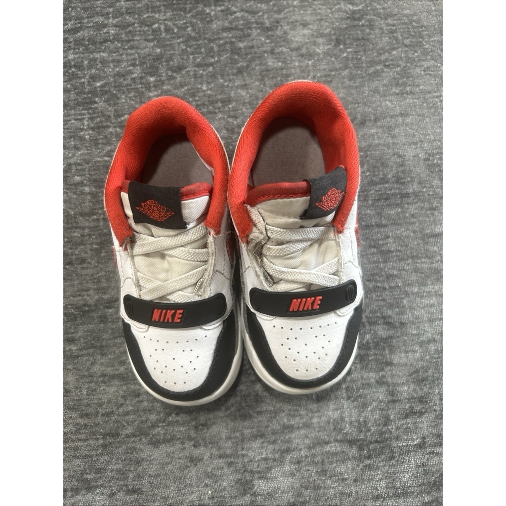 Nike Air Jordan Legacy 312 Low TD Toddler Shoes Size 8C White Black Red CD9056